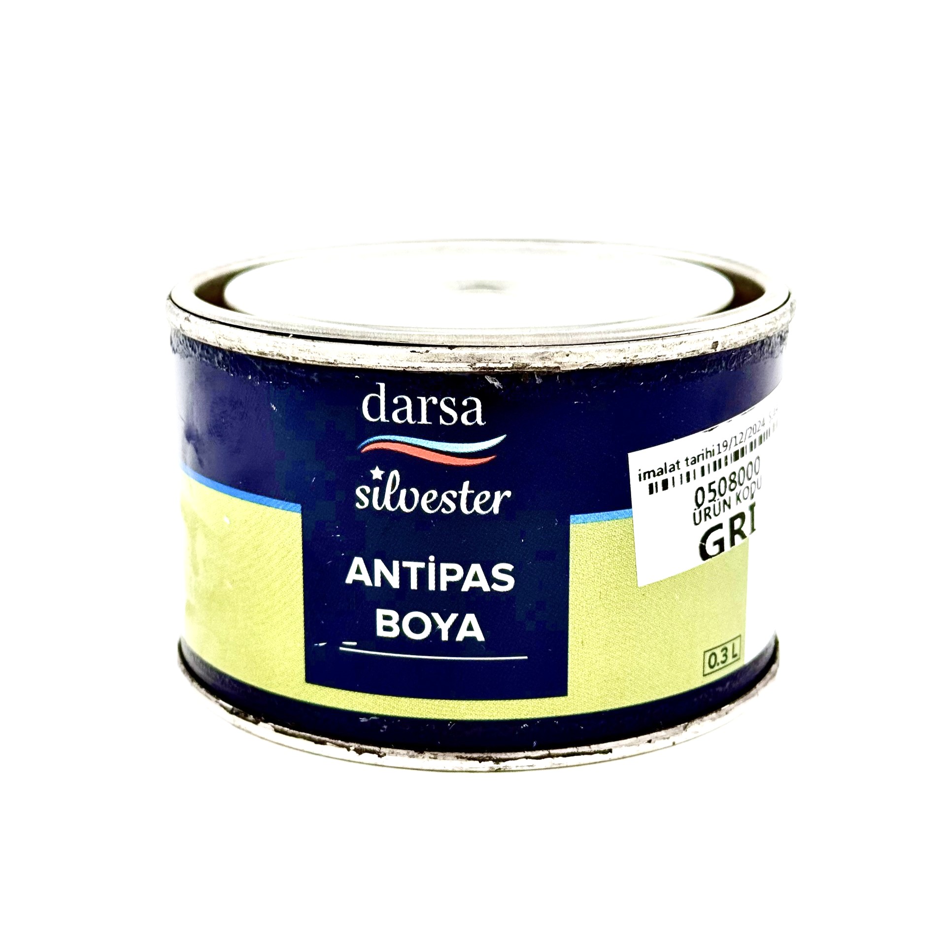DARSA SÜPER ANTİPAS BOYA GRİ 1/2 500GR